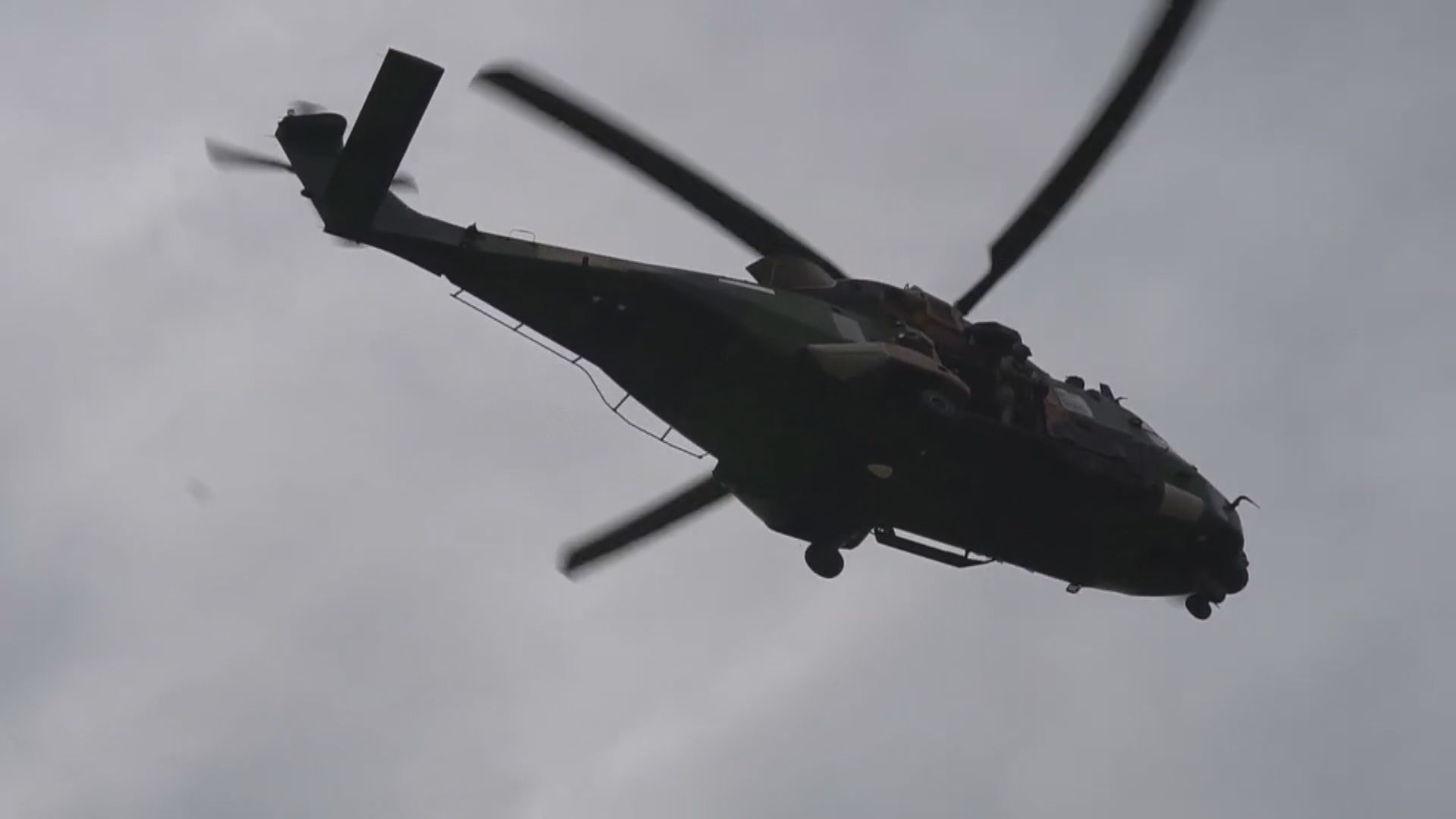 澳軍直升機參與軍演期間墜海 四人失蹤