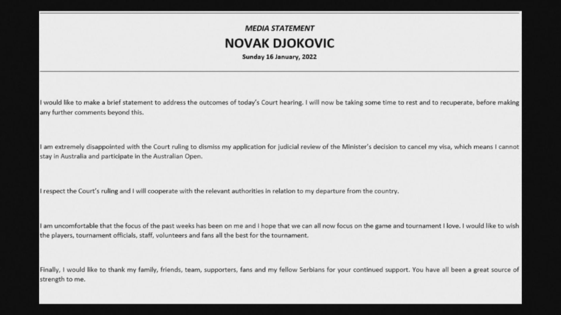 祖高域對上訴失敗極度失望但會配合離境安排