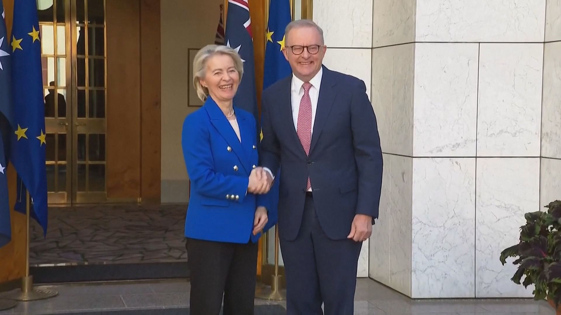 歐盟和澳洲達成自由貿易協議　應對美國關稅政策和減少對華依賴