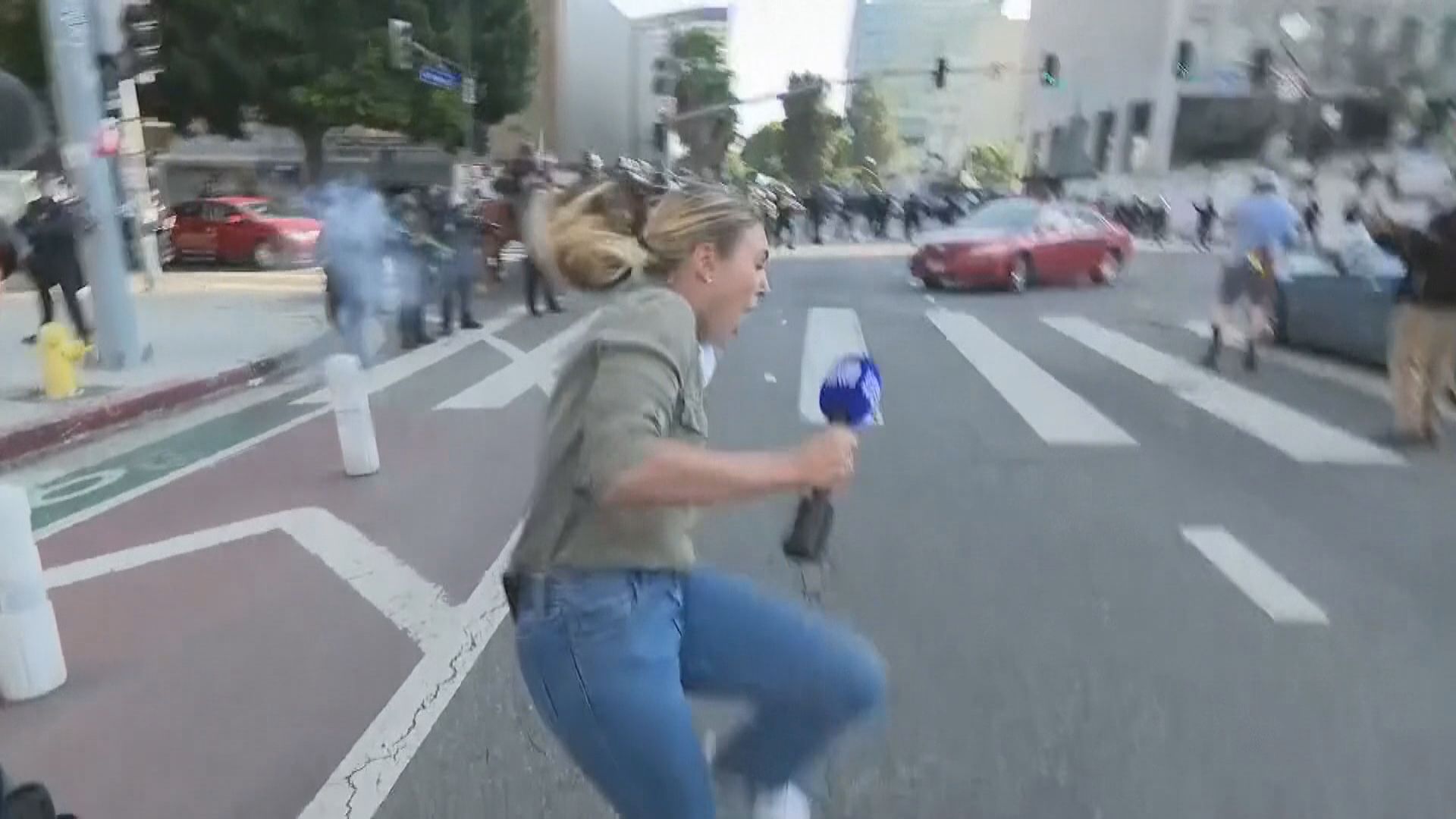 澳媒洛杉磯採訪示威期間中橡膠子彈受傷　總理：已向美方提出交涉