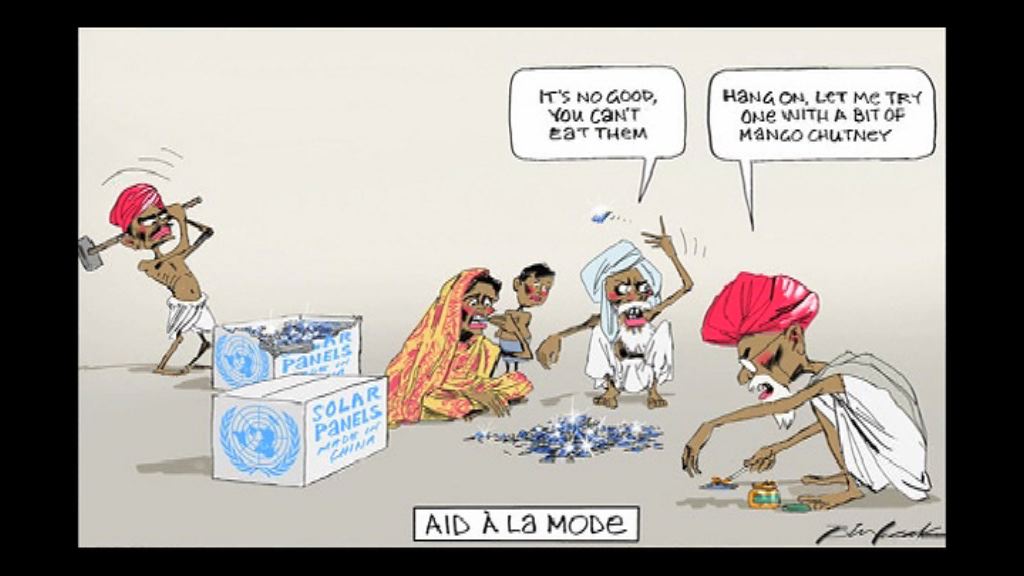 澳洲政治漫畫諷印度減排惹抨擊