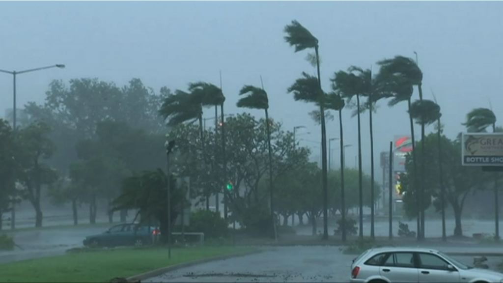 澳洲北部受熱帶氣旋吹襲