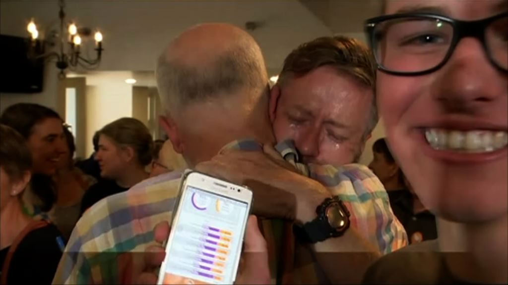 澳洲逾六成一人支持同性婚姻