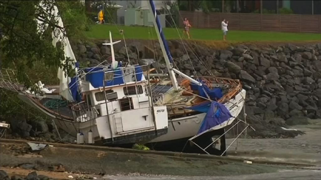 昆士蘭風災兩人傷　廣泛地區受嚴重破壞