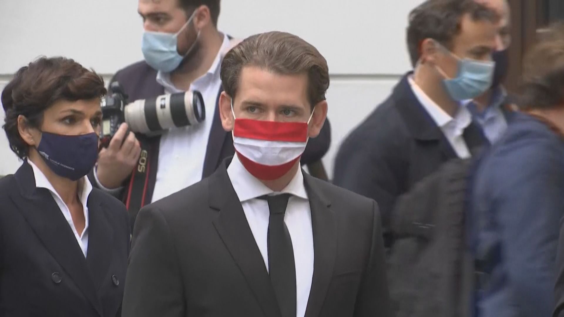 奧地利總理誓言緝捕所有恐襲涉案者