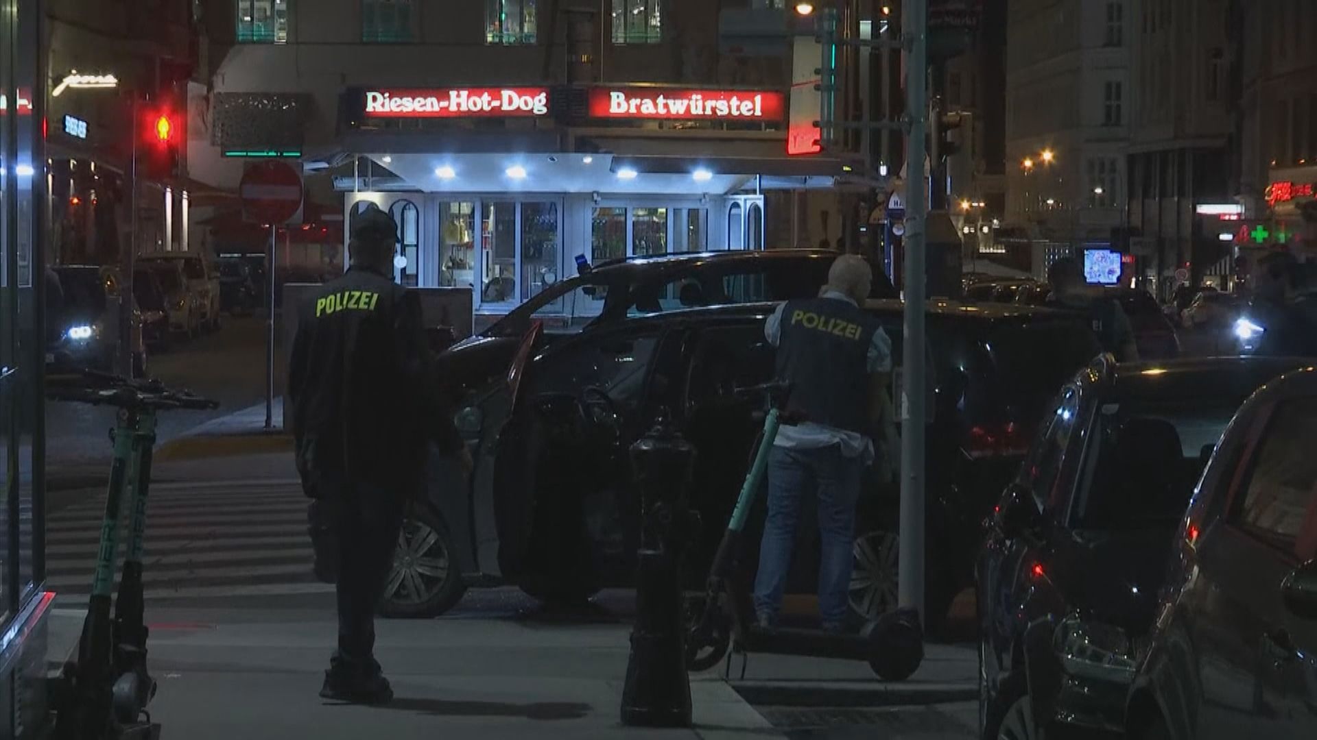 維也納猶太會堂附近發生槍擊案