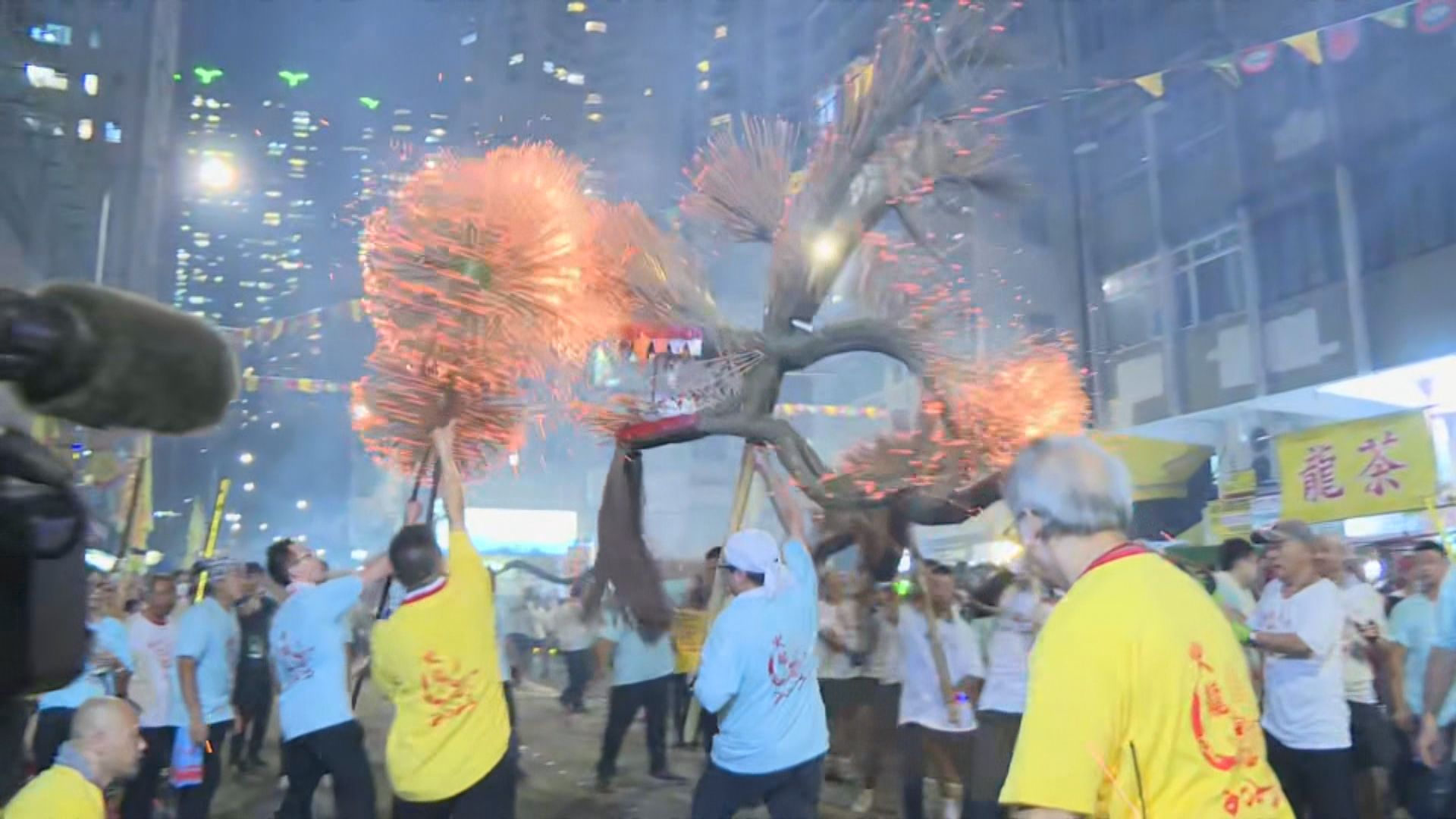 大坑相隔3年再於中秋節舞火龍