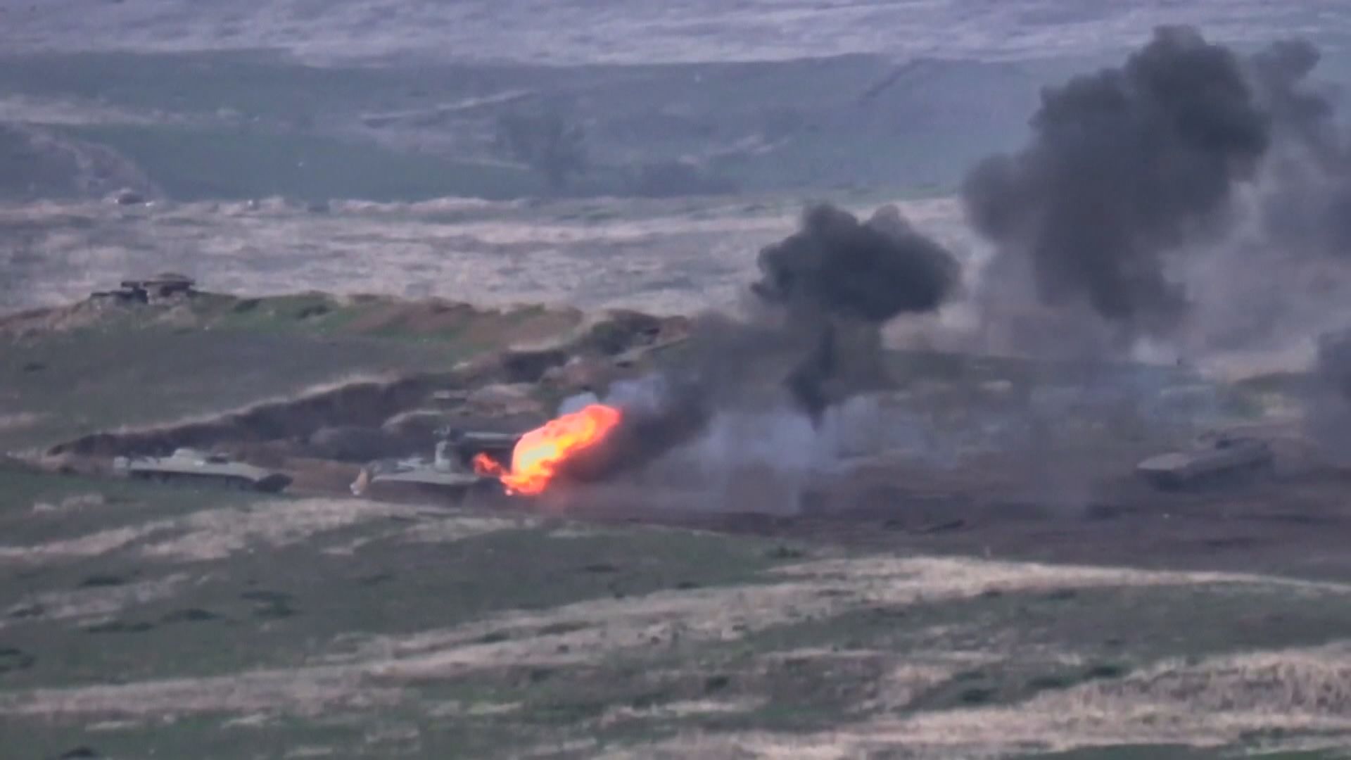 亞美尼亞和阿塞拜疆爆發軍事衝突　至少18死逾百傷