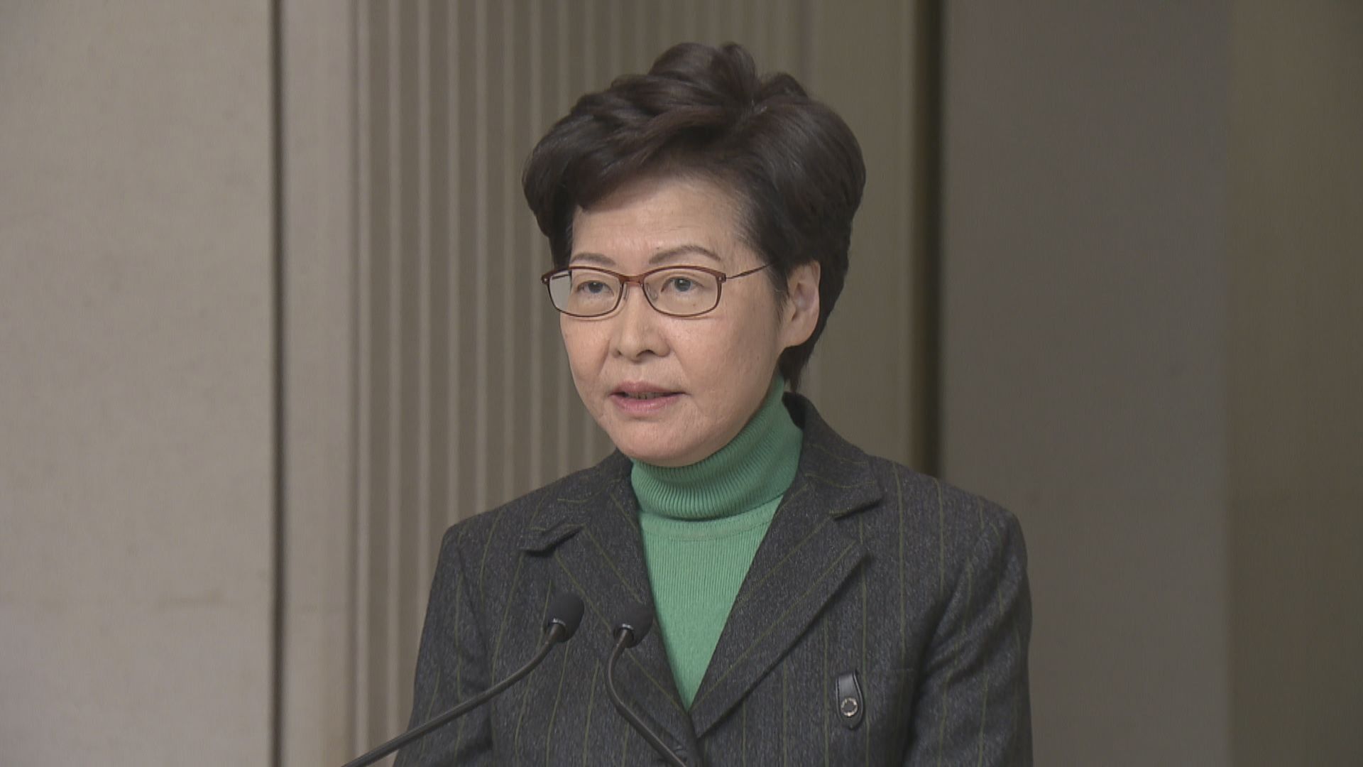 林鄭︰派一萬元可為市民加油