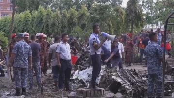 孟加拉空軍訓練機墜落學校　釀至少20死逾170人受傷