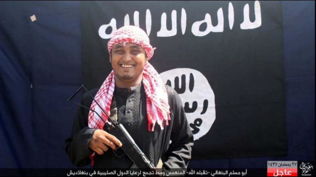 孟加拉挾持人質事件　伊斯蘭國發放襲擊者相片