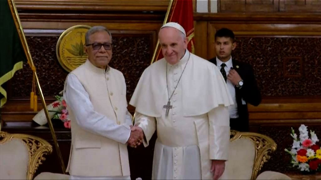 教宗促國際社會果斷解決羅興亞難民危機