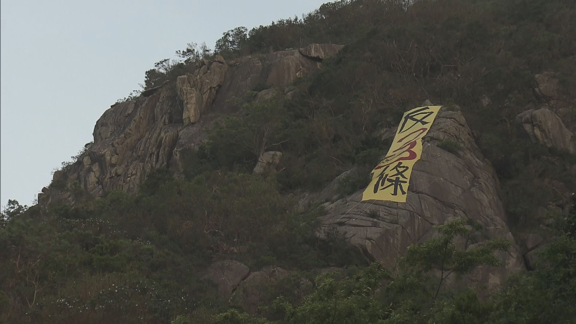 筆架山發現反23條直幡
