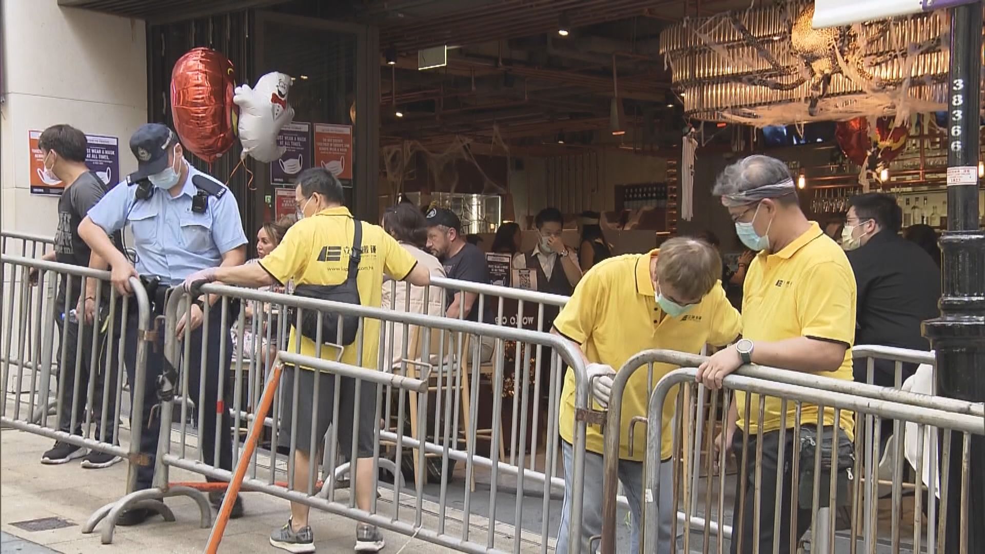 蘭桂坊協會：已加強前線員工培訓　但勸導顧客有困難