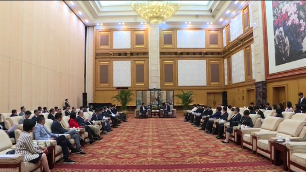 立法會大灣區訪問團與深圳巿政府代表見面