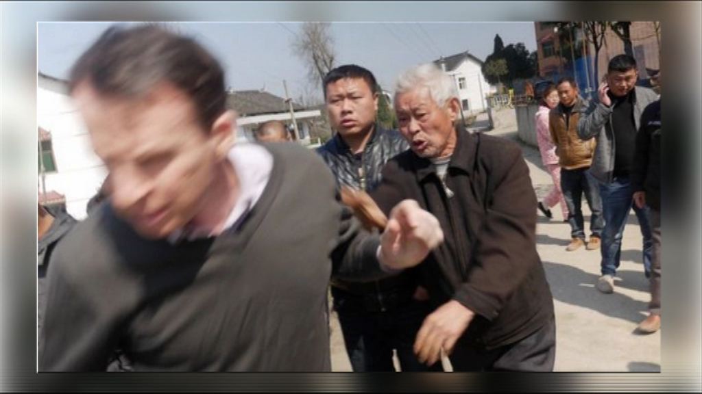 BBC記者湖南採訪上訪者遭毆打