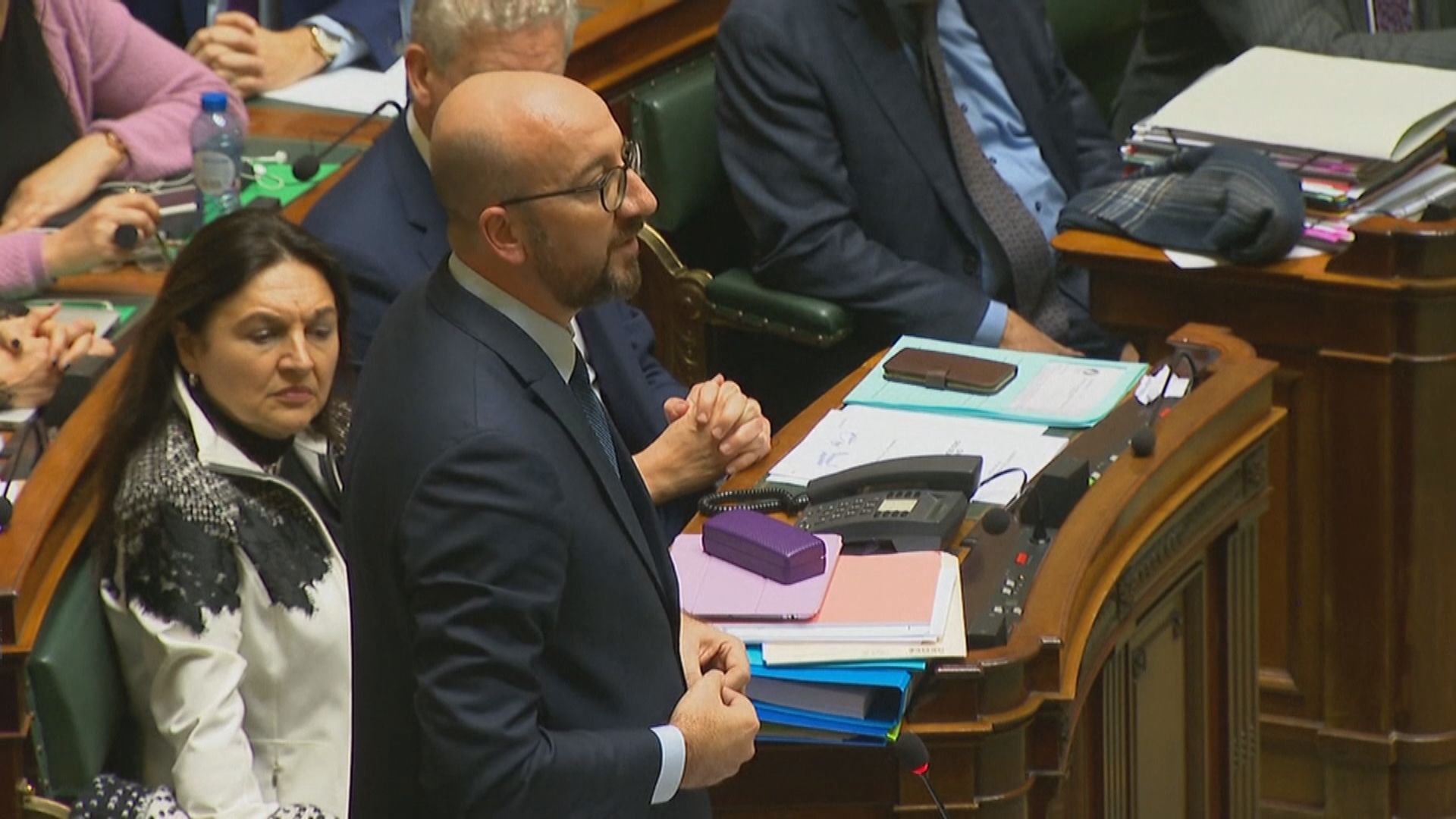 比利時首相米歇爾宣布辭職