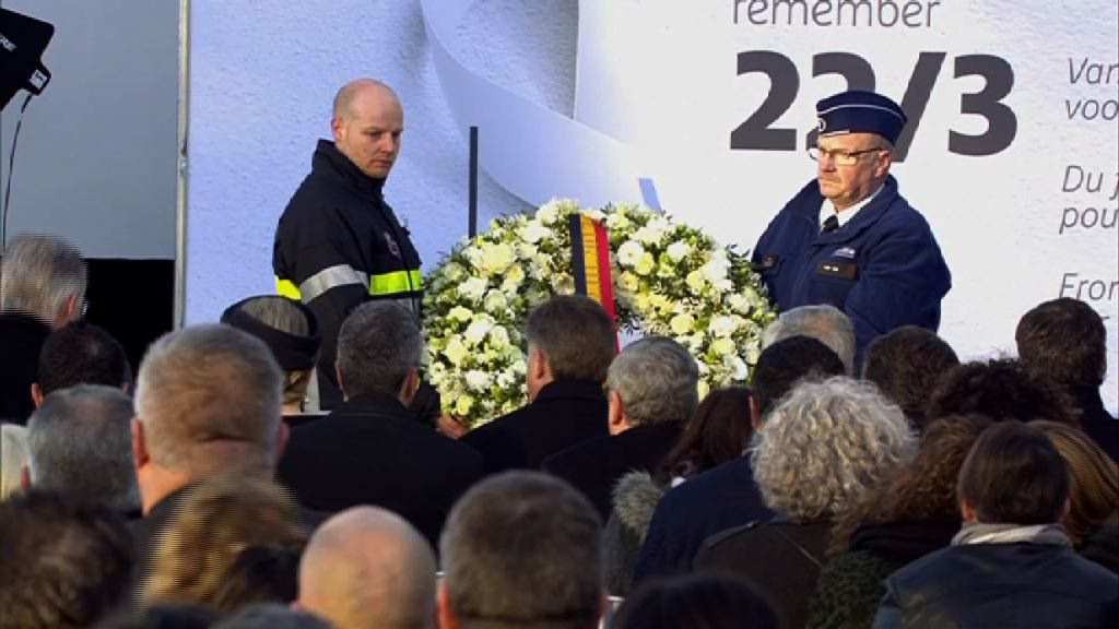 比利時恐襲一周年有悼念活動