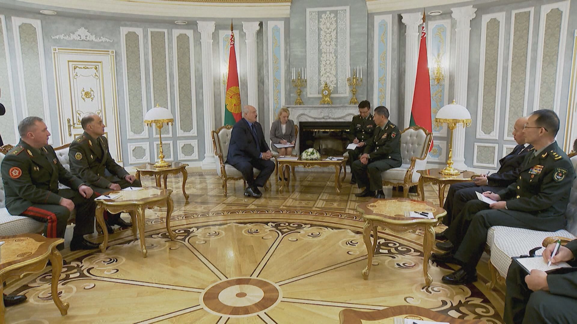 盧卡申科晤李尚福 商白俄中國軍事合作前景