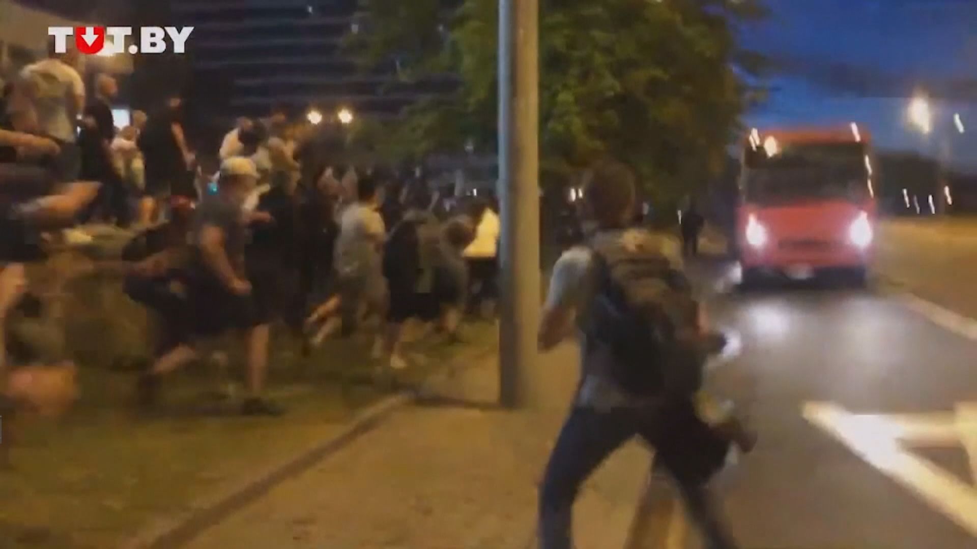 白俄羅斯有民眾示威質疑總統選舉舞弊