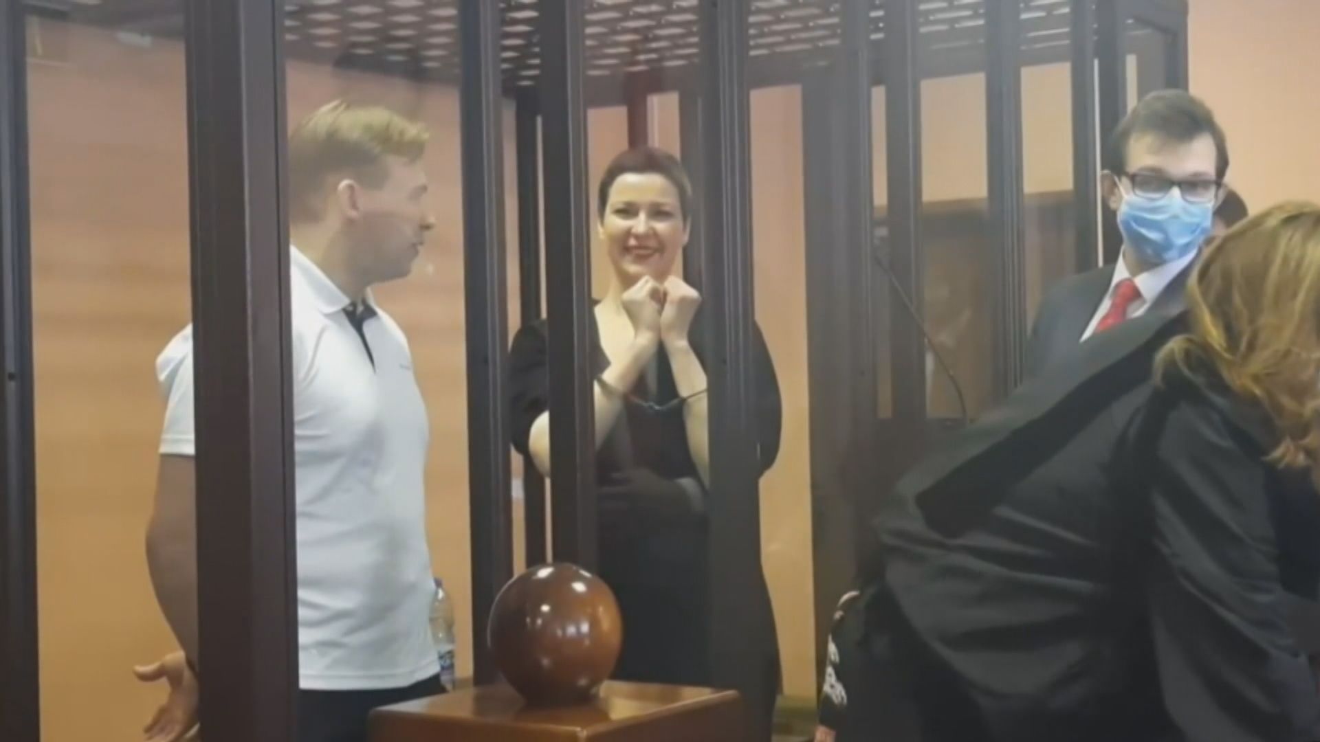 白俄反對派領袖科列斯尼科娃被判囚11年