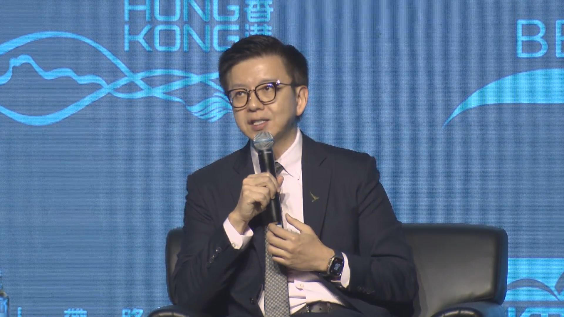 一帶一路高峰論壇｜林紹波：透過香港航運中心將內地與世界各地連繫起來(李馨萍報道)