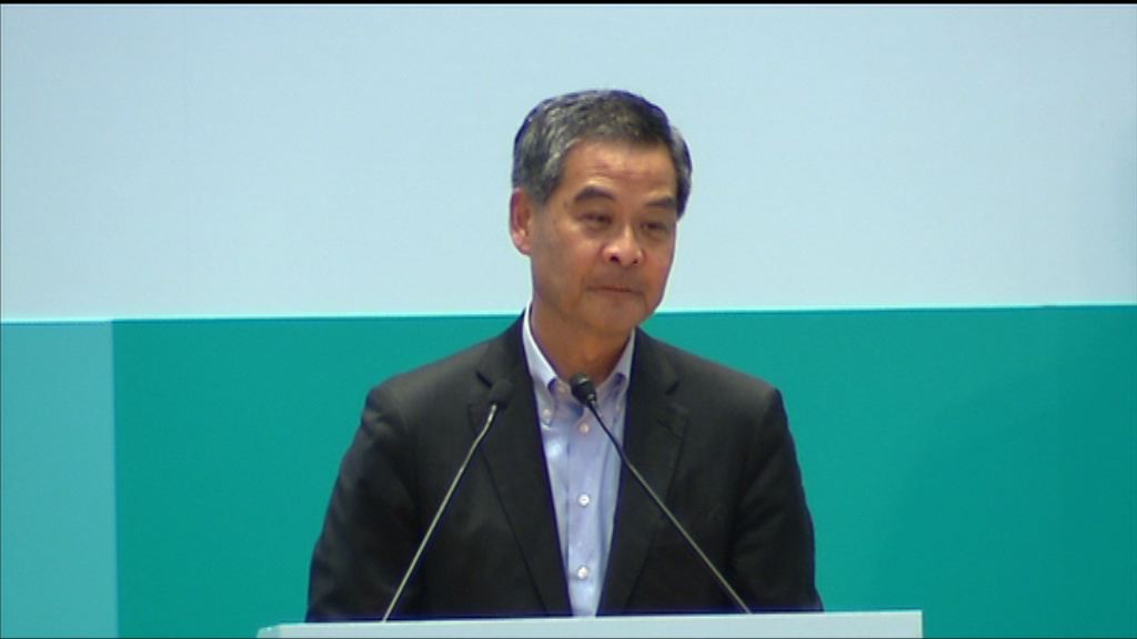 梁振英：參與一帶一路可為香港帶來良好前景