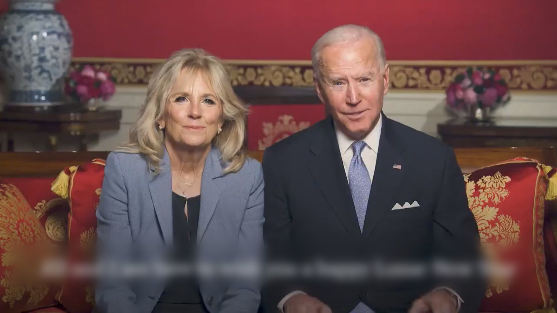 拜登夫婦祝願民眾農曆新年快樂