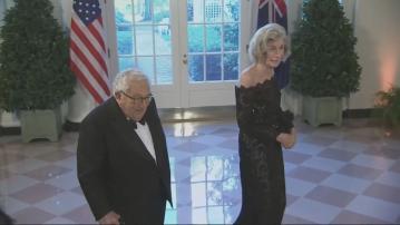 拜登向基辛格家人致以慰問 指其外交政策及理念影響深遠