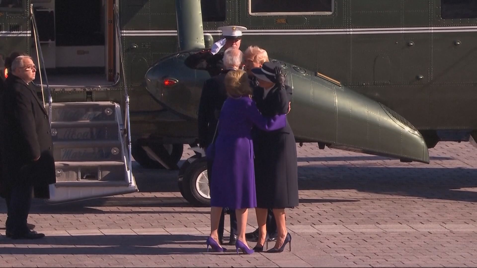 美國前總統拜登離開華府　勉勵前下屬勿放棄戰鬥