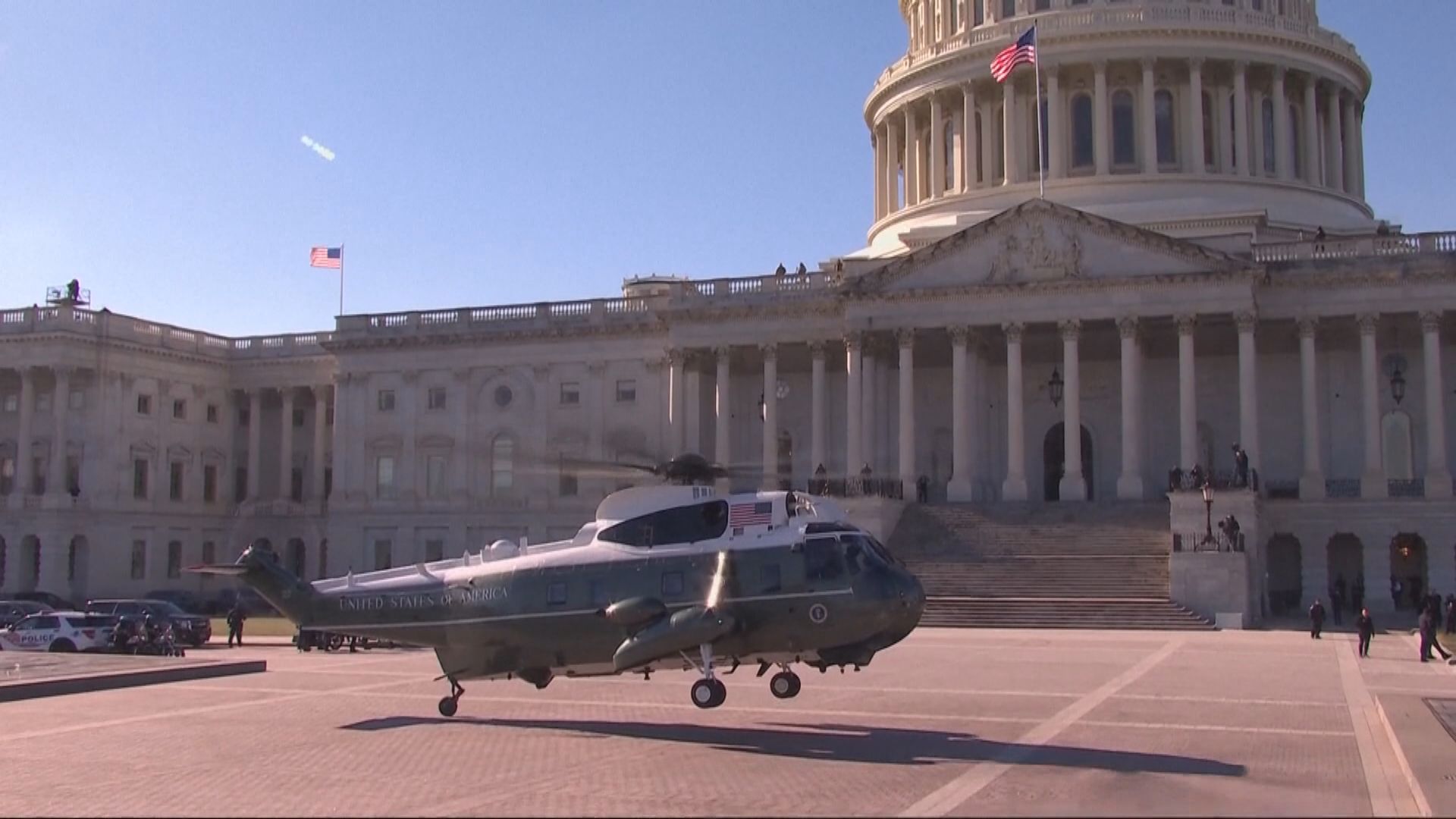 美國前總統拜登離開華府　勉勵前下屬勿放棄戰鬥