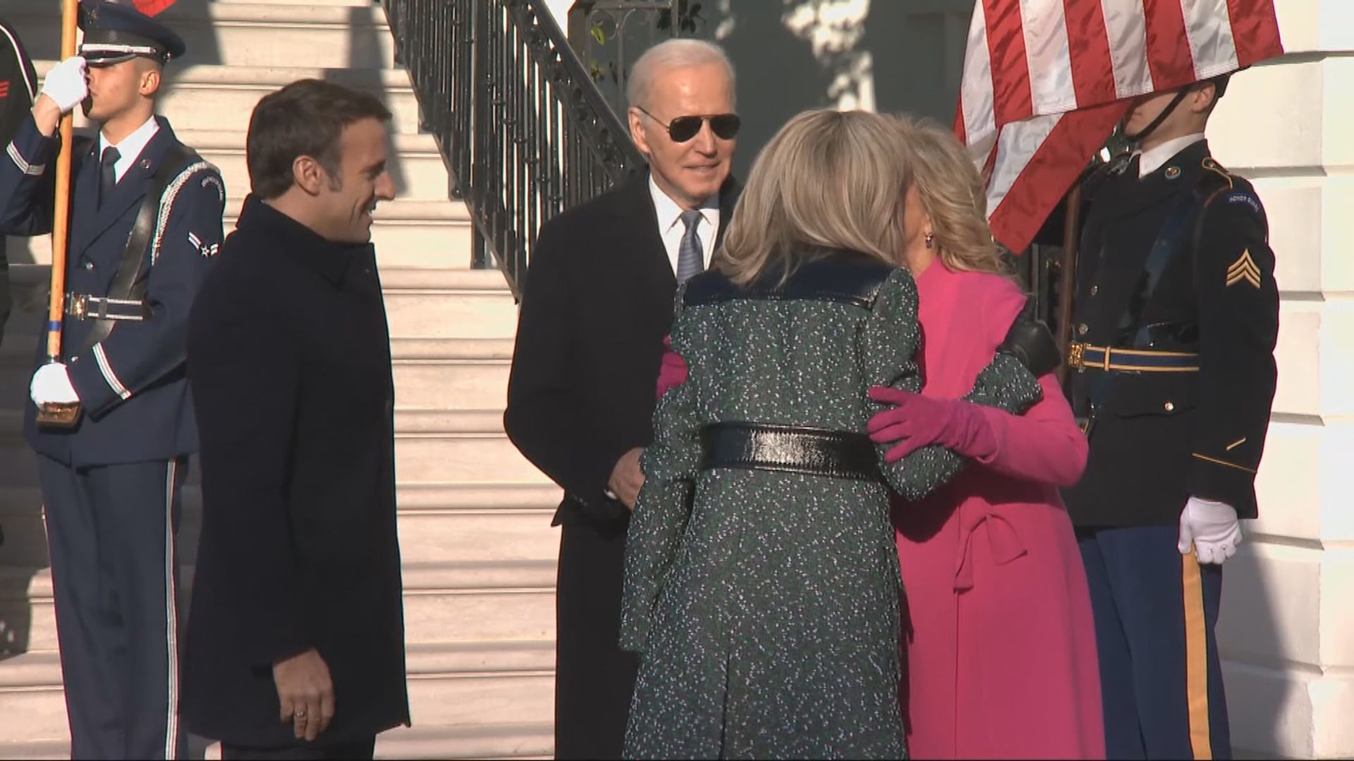 拜登與馬克龍會談重點討論俄烏局勢