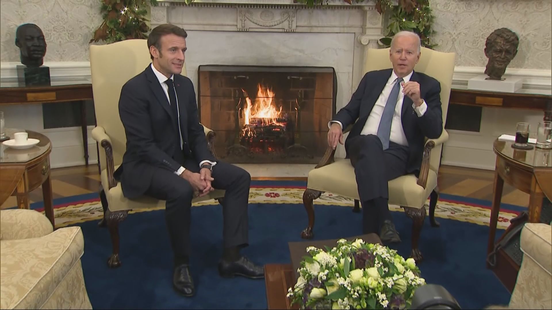 美法兩國指會協調應對中國在國際秩序上的挑戰