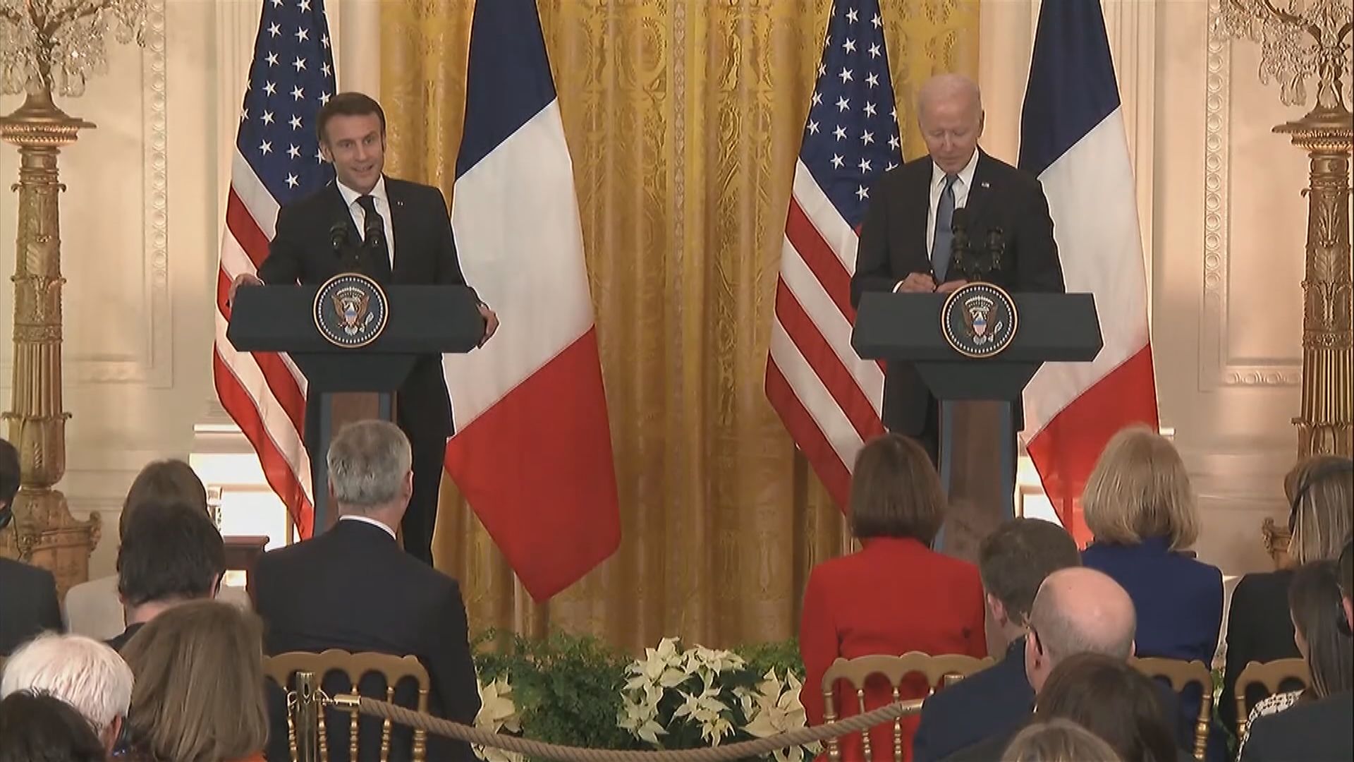 美法兩國指會協調應對中國在國際秩序上的挑戰