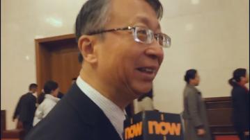 被問基本法23條立法 沈春耀未有回應