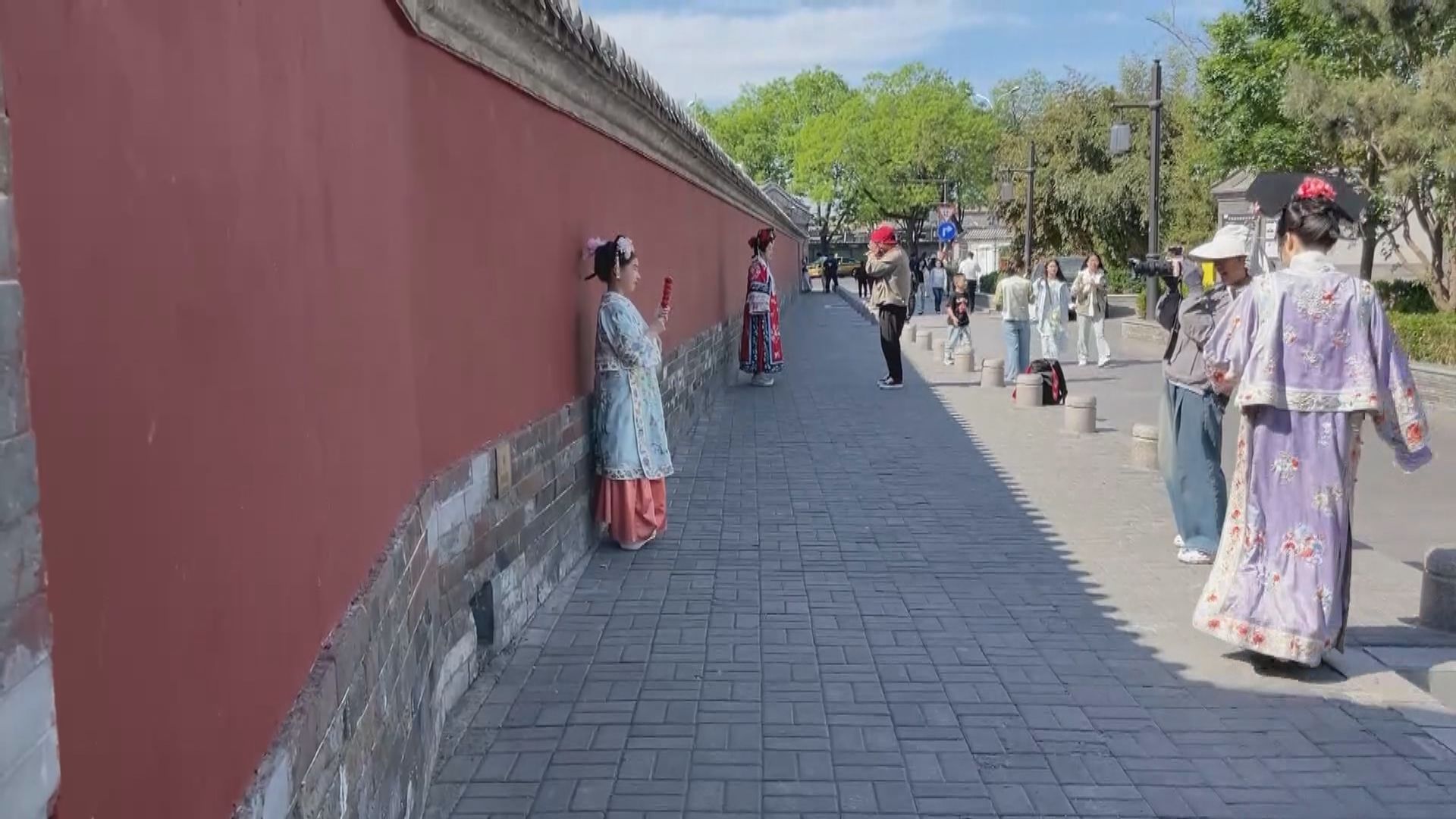 北京市民趁五一旅遊　著名景點不少旅客到訪