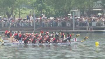 北京大運河舉行大型龍舟比賽 當地部門冀促進地區經濟