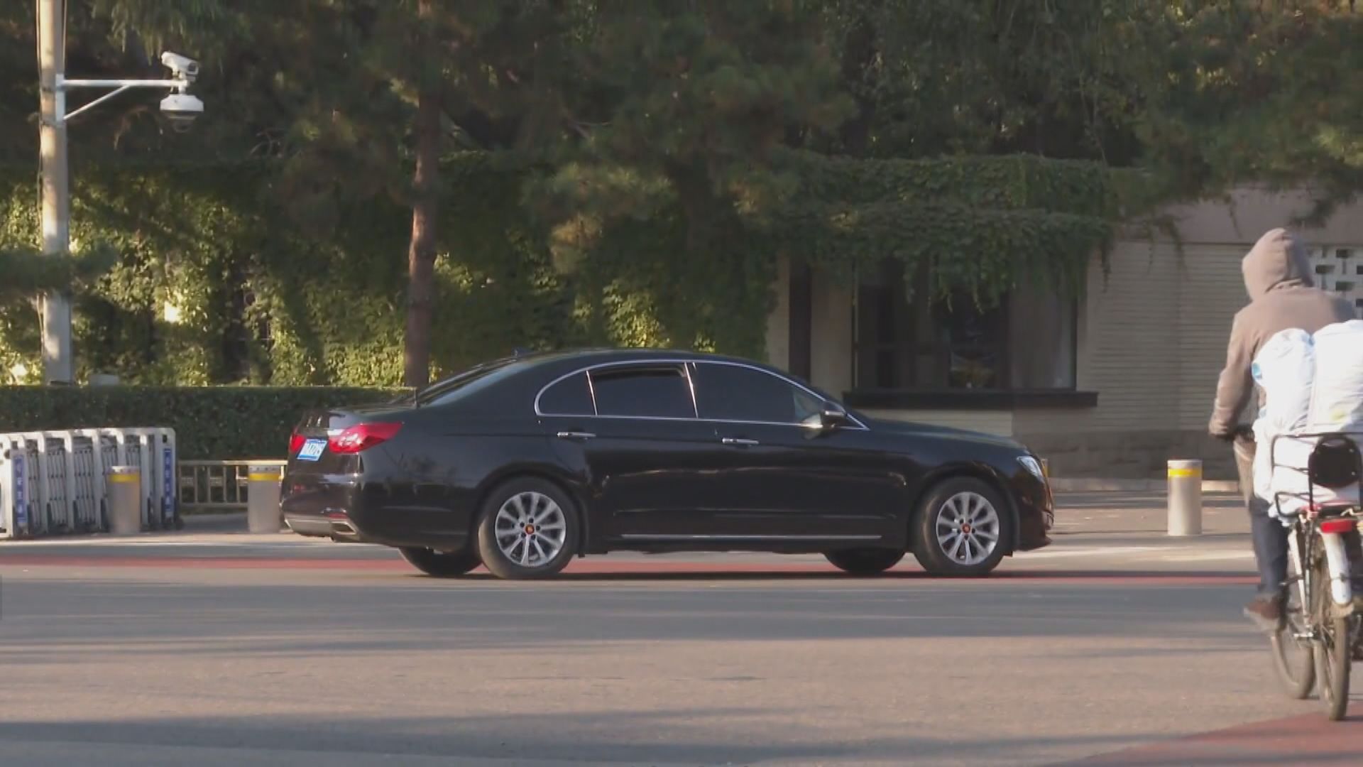 據了解林鄭早上與商務部部長鍾山會面