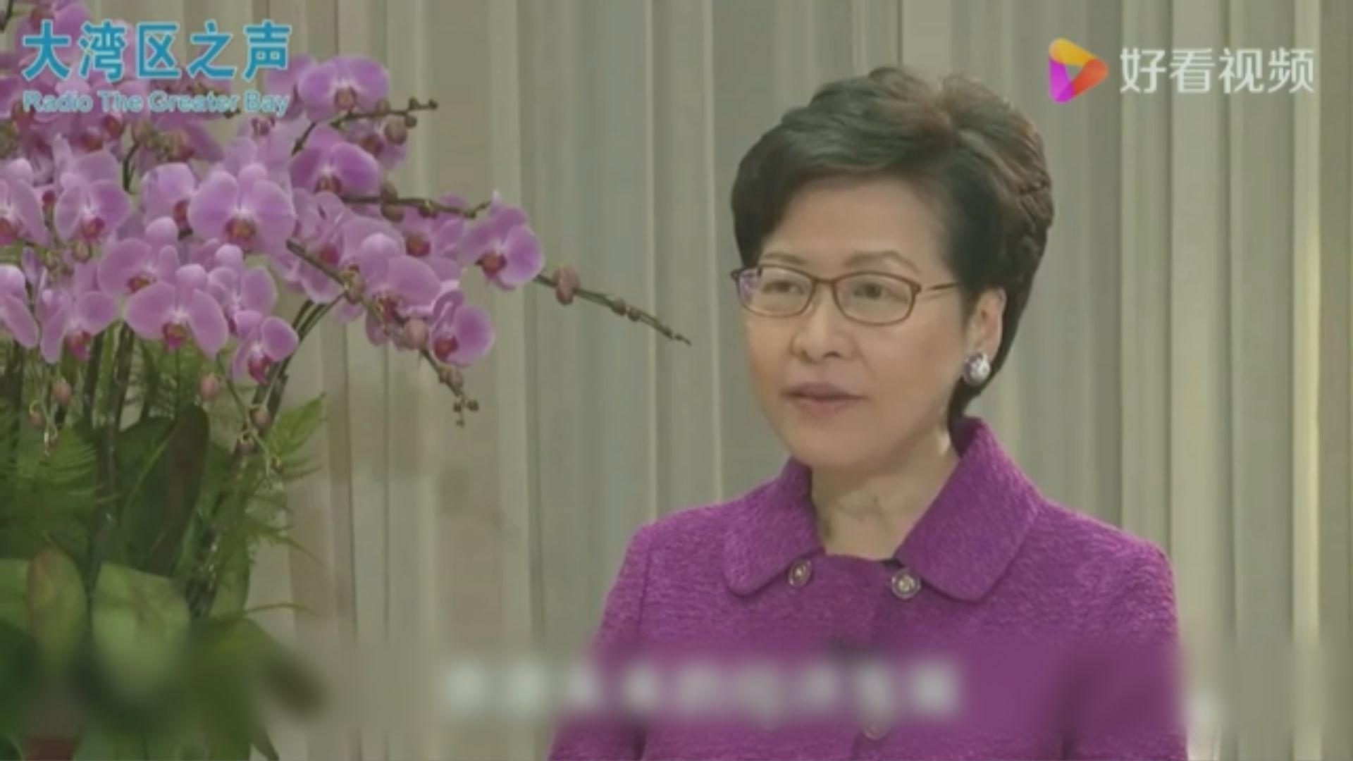 林鄭：十四五規劃非常合時　會積極推進大灣區建設