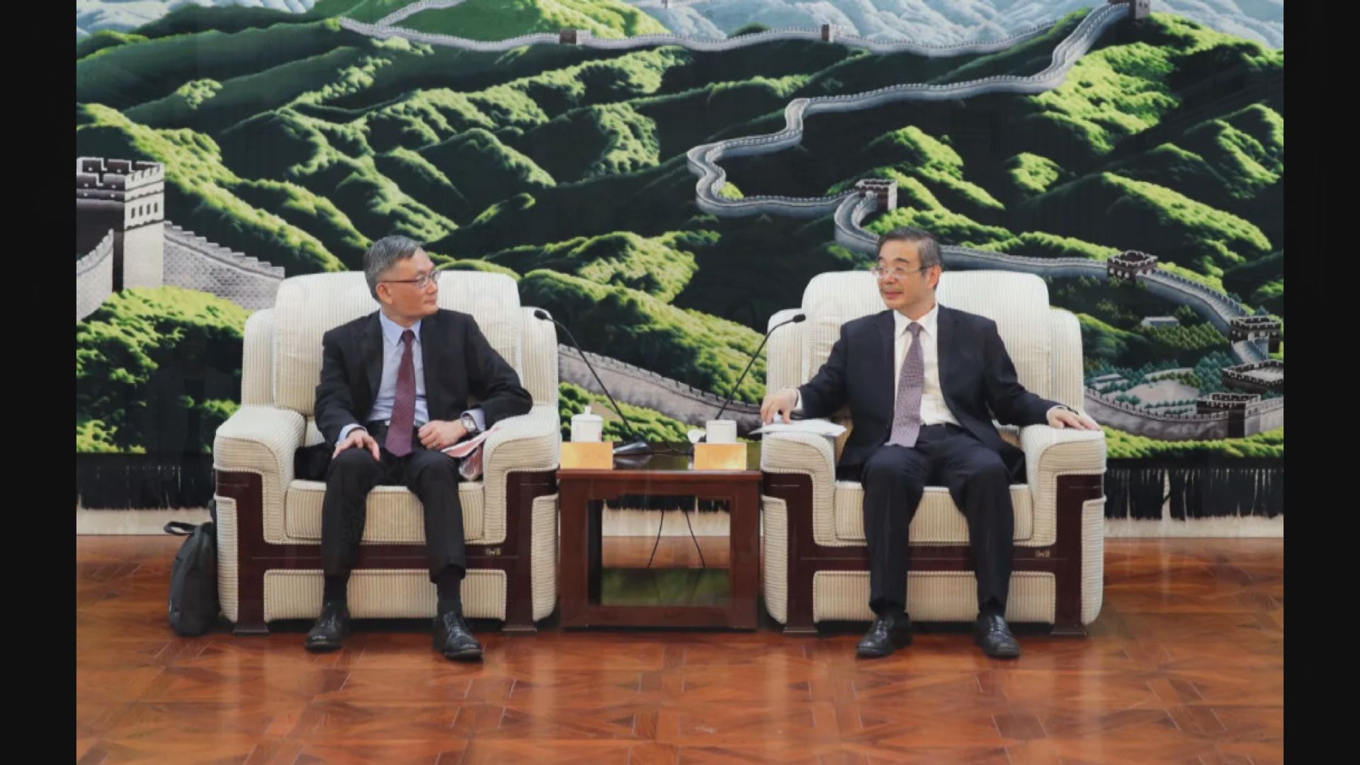 最高人民法院院長周強會見首席法官張舉能