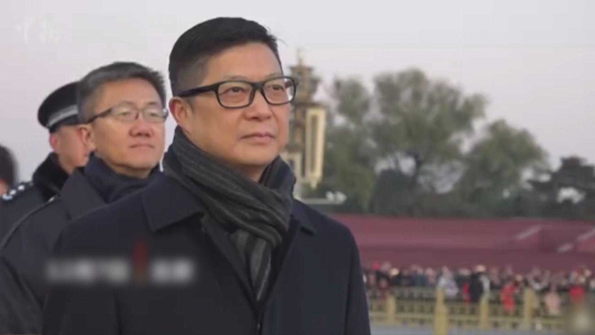 鄧炳強拜訪政法委及港澳辦