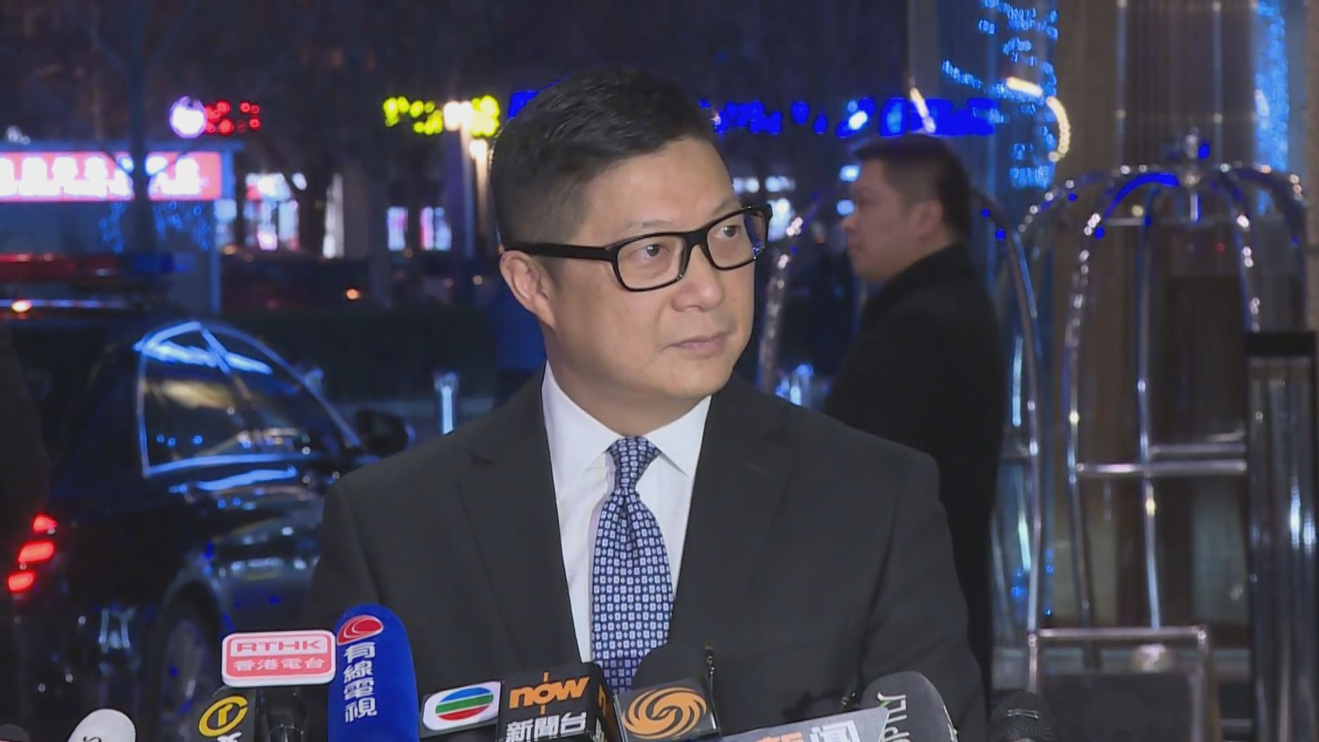 鄧炳強赴京　稱主要向中央講述過去警方執法行動