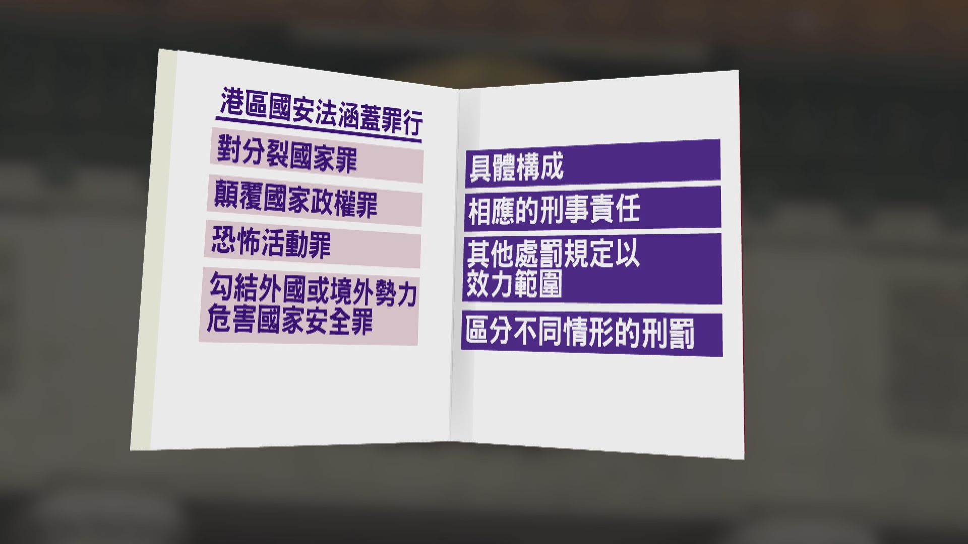 法工委：國安案件堅持法治、無罪假定原則