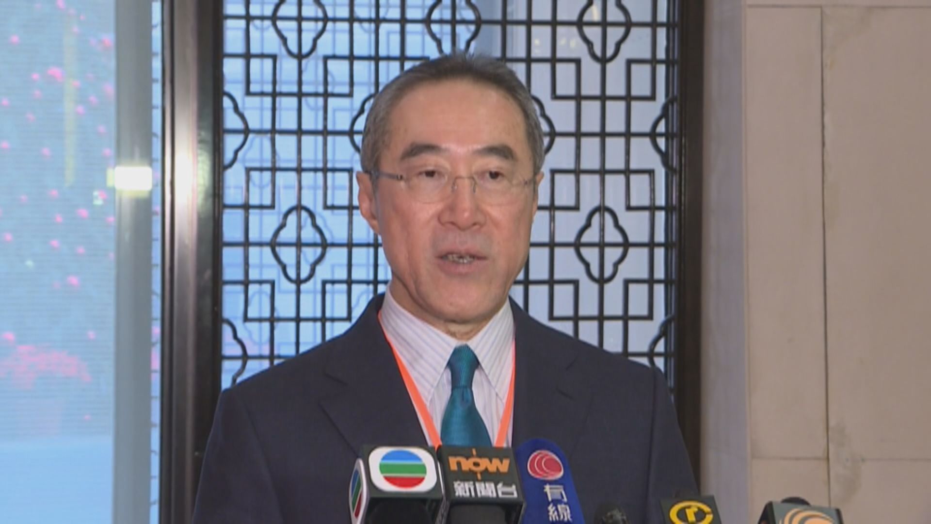 張曉明晤友好協進會　唐英年：有討論港獨