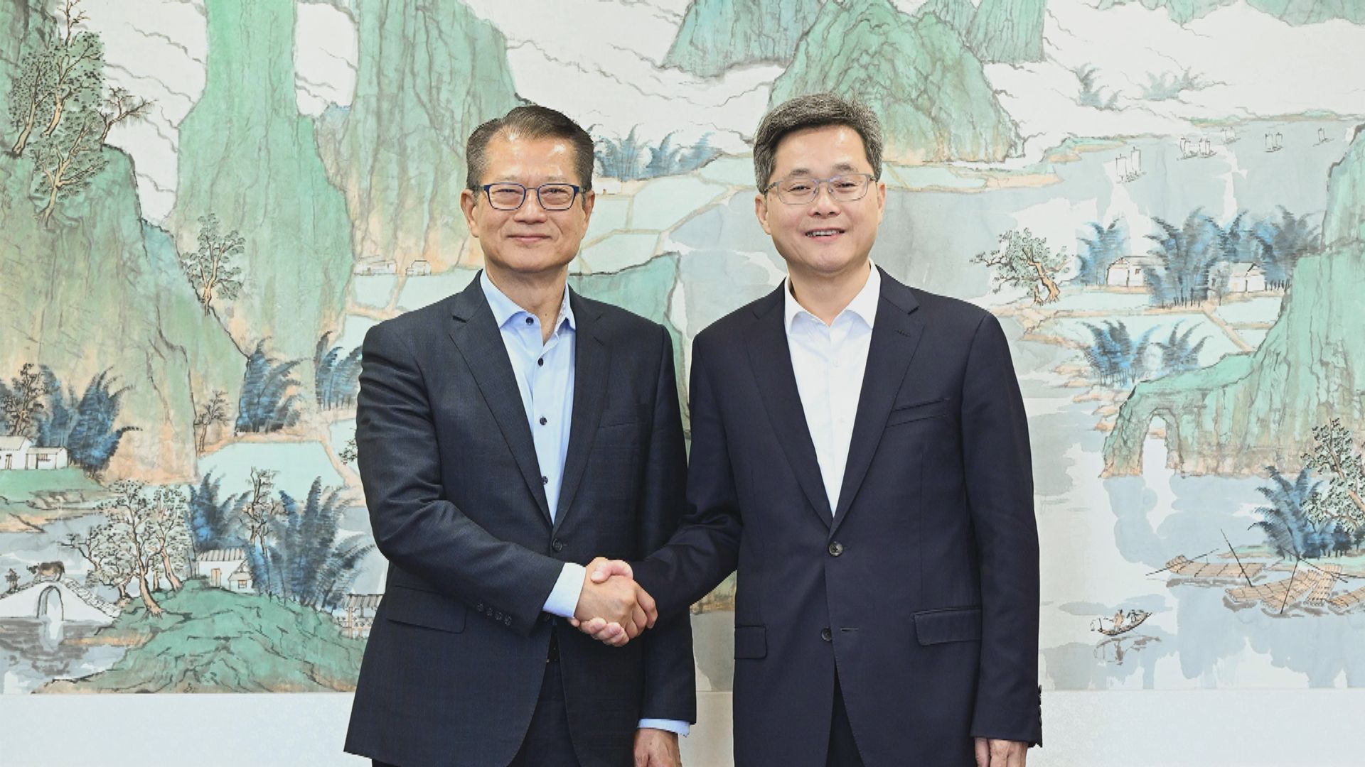 陳茂波在北京拜會中央部委和機構