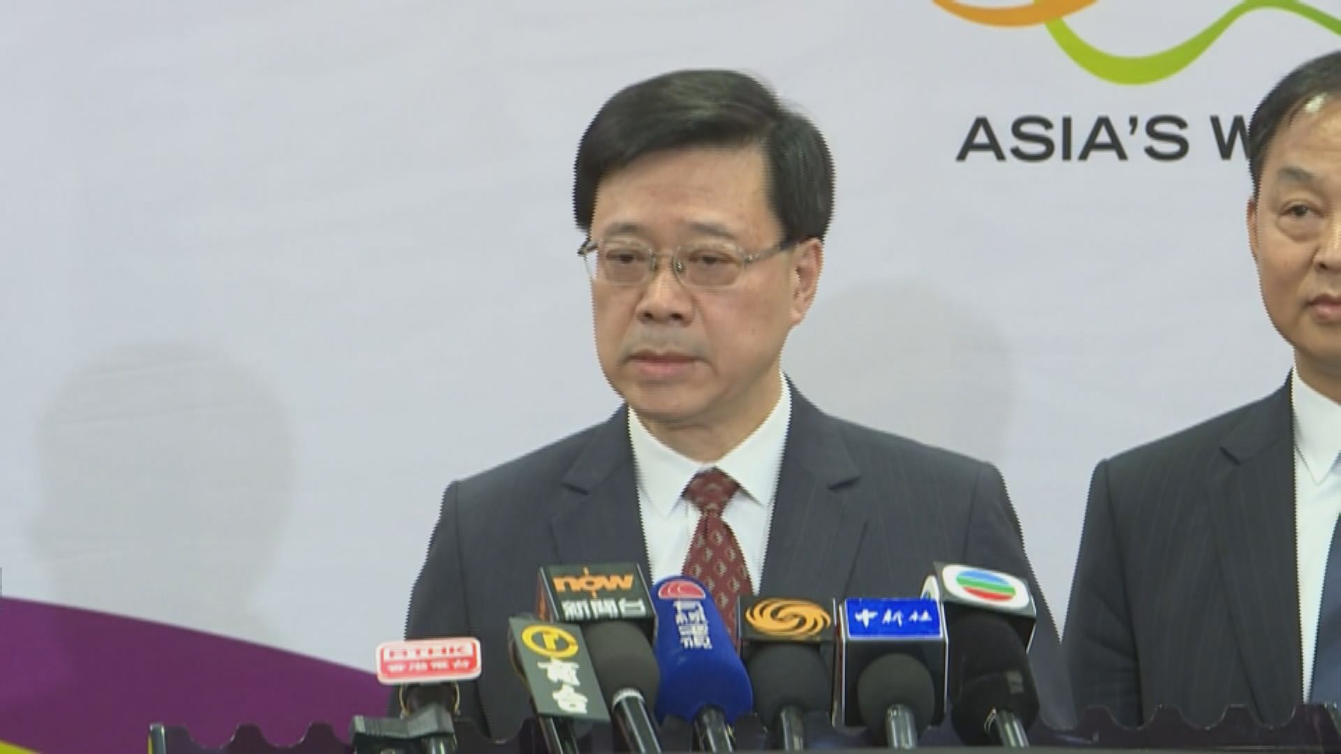 李家超：韓正要求港府依法處理民族黨