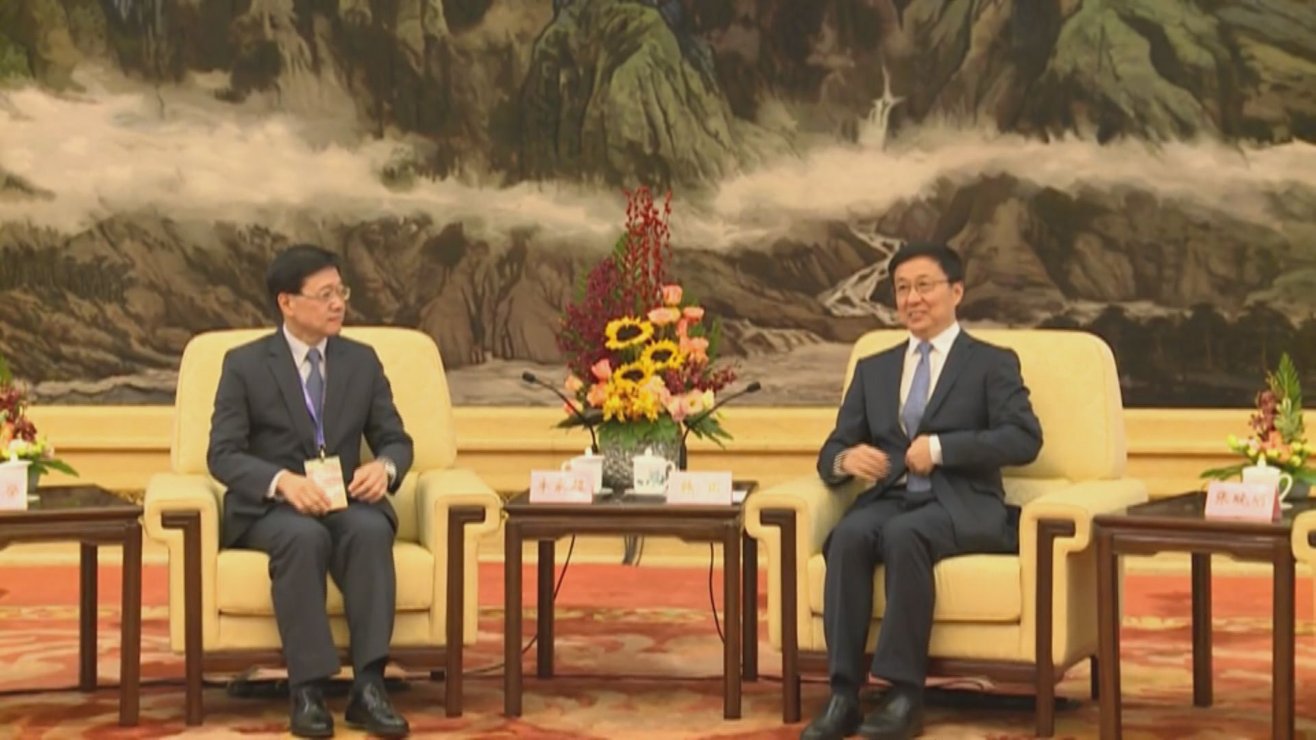 李家超：韓正重申不容任何危害國家主權活動