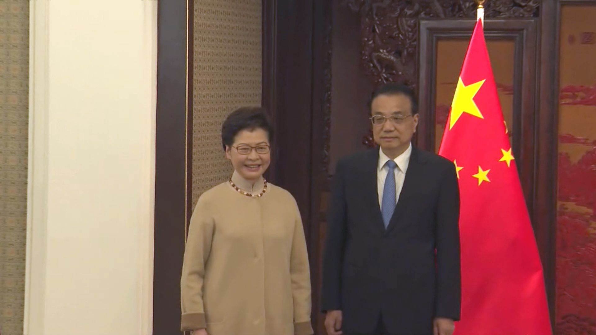 李克強充分肯定林鄭月娥及特區政府工作