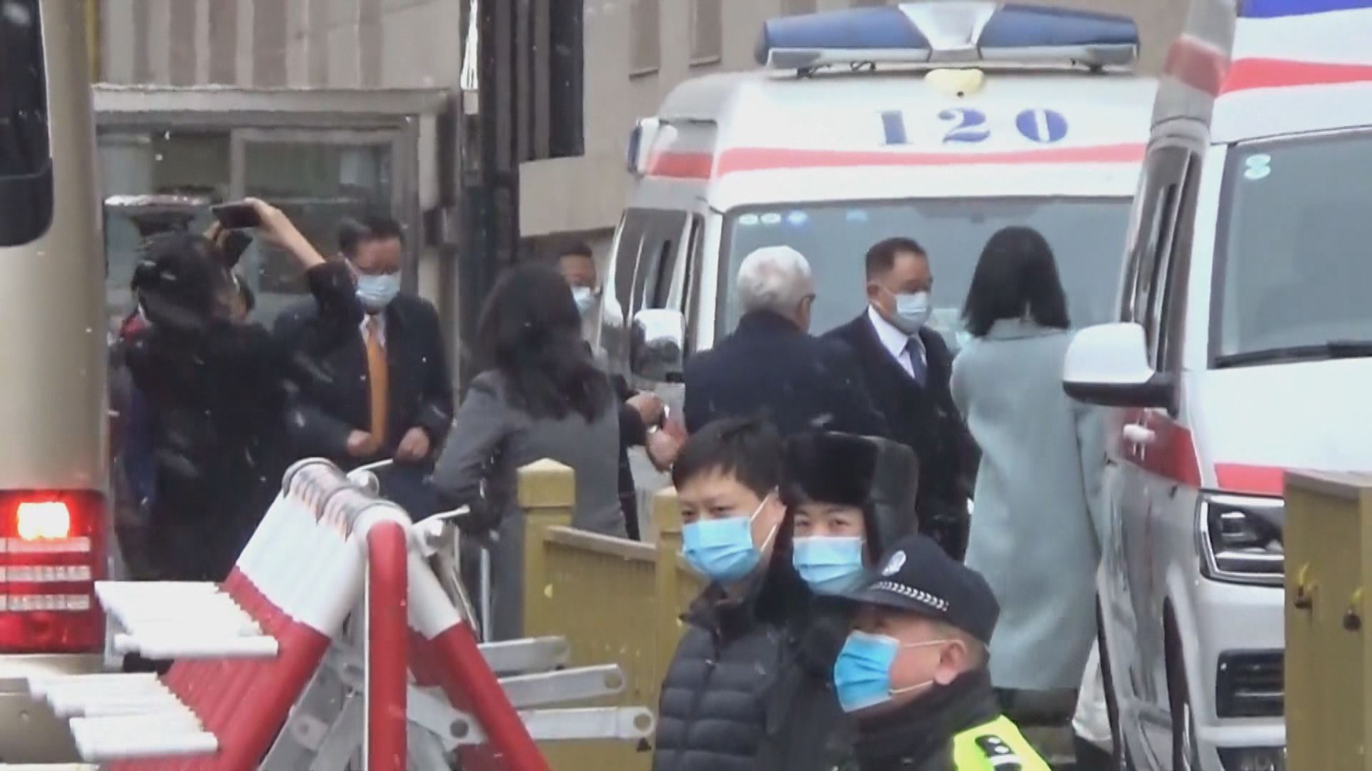 港區政協到政協禮堂與領導人會面