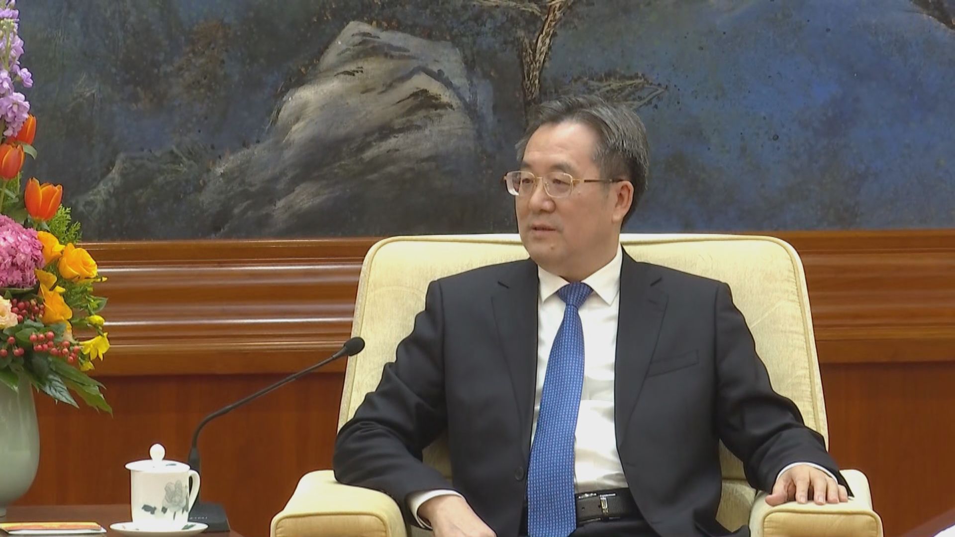 丁薛祥會見港澳青年交流團 勉勵青年深入了解祖國發展